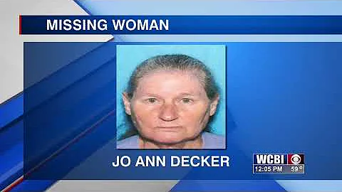 MISSING WOMAN - JO ANN DECKER - 11-23-22