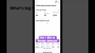 How To Manage/Change your TikTok Showcase #sidehustle #showcase #tiktok #tutorials