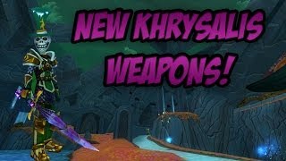 Wizard101: New Khrysalis Weapons - Casting the Talon of Pestilence