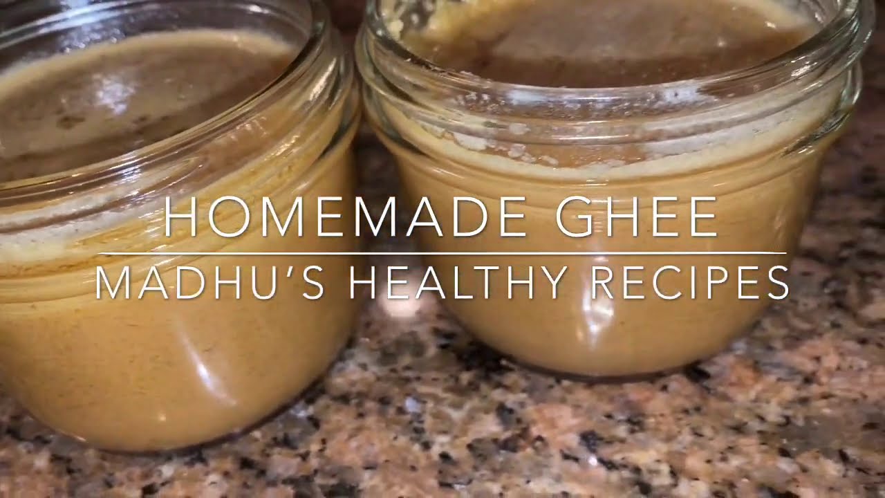 Homemade Ghee With Butter YouTube