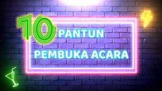 10 Pantun Pembuka Acara part 1