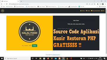 Aplikasi Kasir Restoran dan Cafe Berbasis Web dengan PHP | Free Download