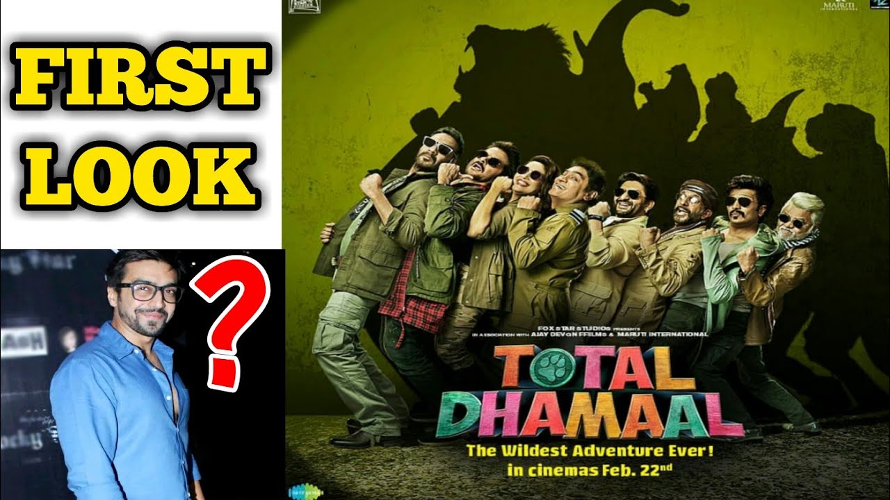Total Dhamaal Poster Release | First Look | | Ashish Chaudhary |