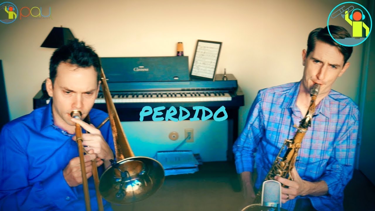 Perdido 🎵 (Juan Tizol) Jazz Saxophone 🎷🎶 Trombone🎧 Brian Clancy🎤Paul The Trombonist