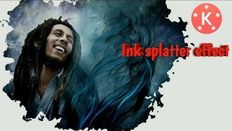 How to create a INK SPLATTER EFFECT in Kinemaster|KineMaster tutorials|Knowledge Unboxing