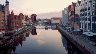 Gdańsk cinematic drone 4K