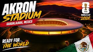 The World Cup 2026 Stadium Built Inside a Volcano! | Guadalajara