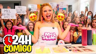 24H COMIGO NA SORVETERIA DE SLIME 