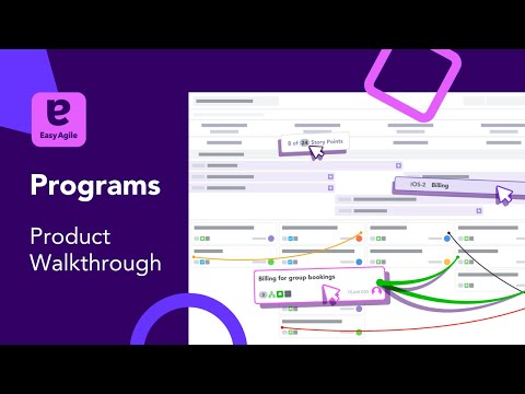 PROGRAM BOARD - SETTING HIGHER LEVEL PRIORITIES AND BUSINESS INITIATIVES (2/10) - video from Easy Agile
