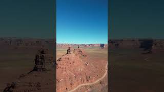 Travel | Drone Shot | Rooster Butte, Setting Hen Butte, Battleship Rock, Utah | 20230807