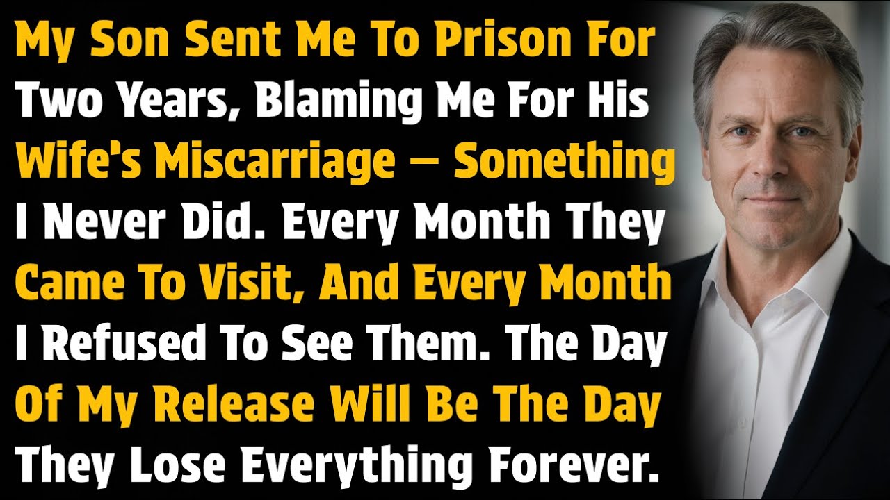 My Son Sent Me To Prison For Two Years, Blaming Me For His Wife’s Miscarriage — Something I Never…