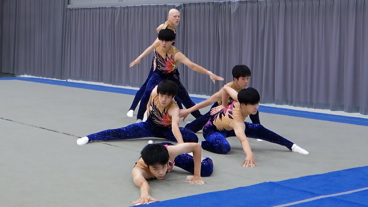 【2022年インターハイ優勝】青森山田高校男子新体操2022