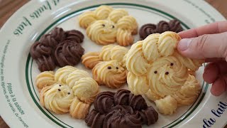 So cute! Basic Butter Cookie (Easy Puppy Butter Cookie Recipe)