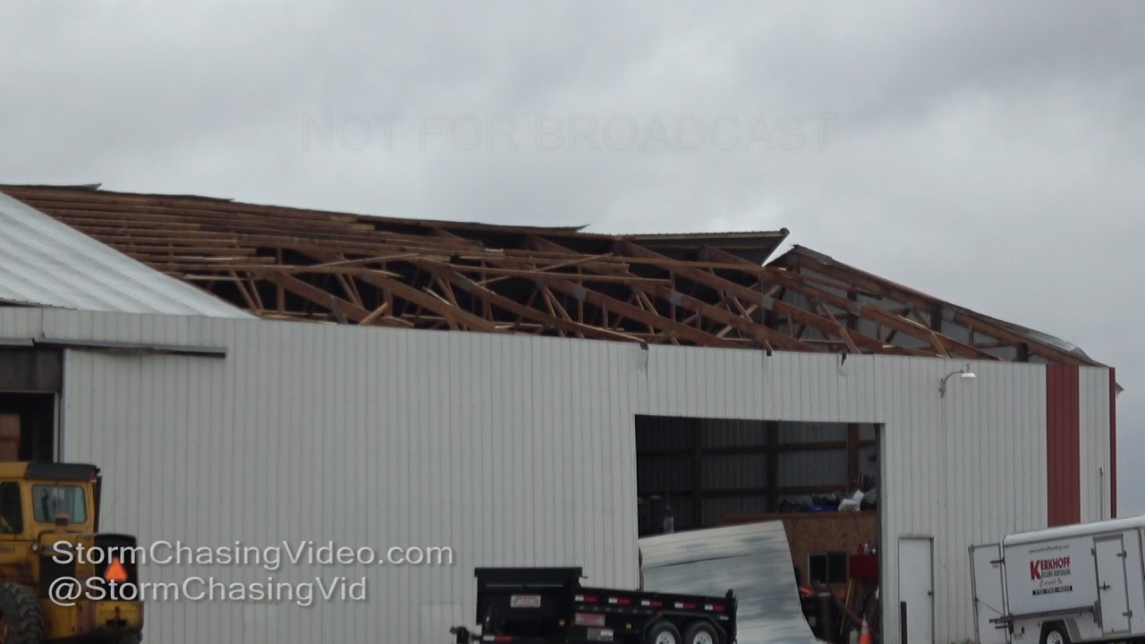 Carroll Iowa, Tornado Damage - 4/20/2017