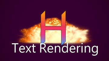 I finally added text rendering to my Game Engine (smol Devlog)