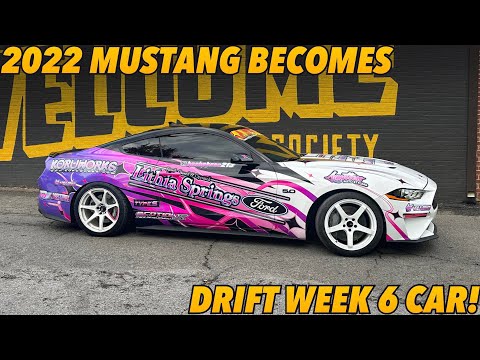 The NEWEST DRIFT CAR EVER on Drift Week 6!  2022 Mustang S550