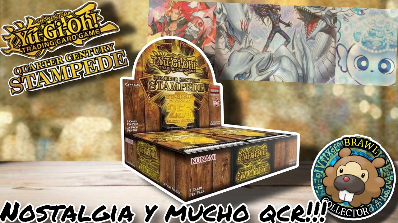 Early Opening Stampede Quarter Century Yugioh Box Opening!!!