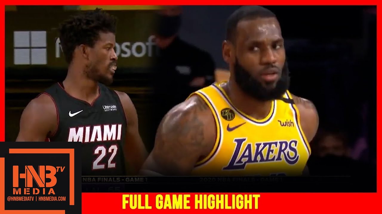 Heat vs Lakers Game 1 9.30.20 | NBA Finals | Full Highlights