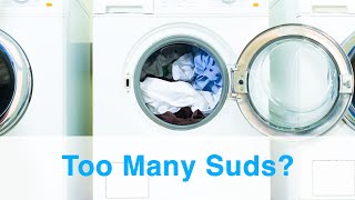 Are there too many suds in your washing machine? Profile