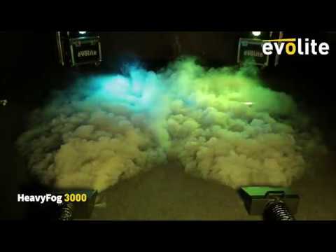 HEAVYFOG 3000 C - EVOLITE - Machine à fumée lourde (sans glace)