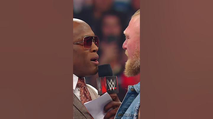 Is Bobby Lashley playing mind games with Brock Lesnar?