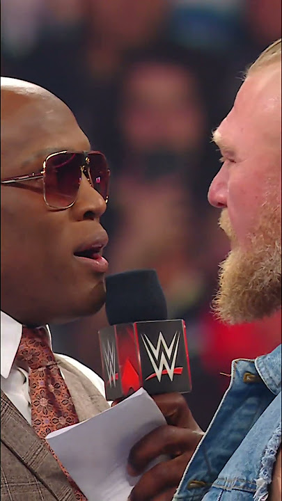 Is Bobby Lashley playing mind games with Brock Lesnar?
