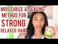 HOW TO PROPERLY MOISTURIZE AND SEAL YOUR RELAXED HAIR