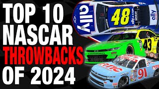 Top 12 NASCAR Throwbacks of 2024