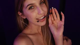 Pen Noms, Hand Movements & Verbal Triggers 💜 ASMR