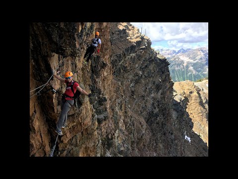 Video: Via Ferrata Trek In Britisch-Kolumbien