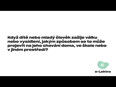 Video: Co to znamená, když je někdo vysídlen?