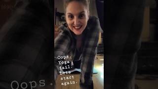 Oops. Yoga Video Fail. Movement And Meditation With Vivian. Like & Subscribe To My Channel For More.