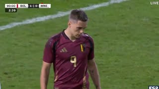 Leandro Trossard Goal - Belgium vs Montenegro (2-0), All Goals Results And Extended Highlights-2024.