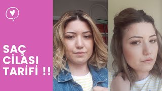 SAÇ CİLASI NASIL YAPILI - TARİFİ / Soğuk Sarı Saçlar