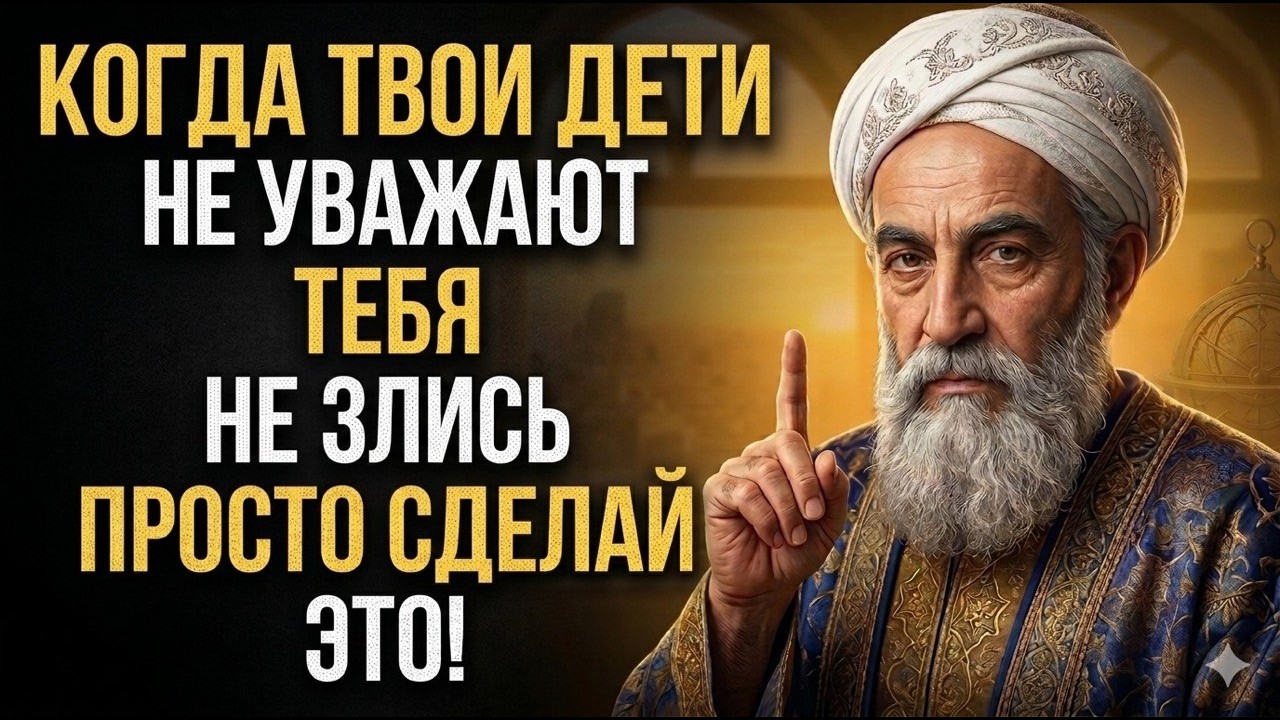 Когда Твои Дети НЕ УВАЖАЮТ Тебя, Перестань Злится и Сделай ЭТО!