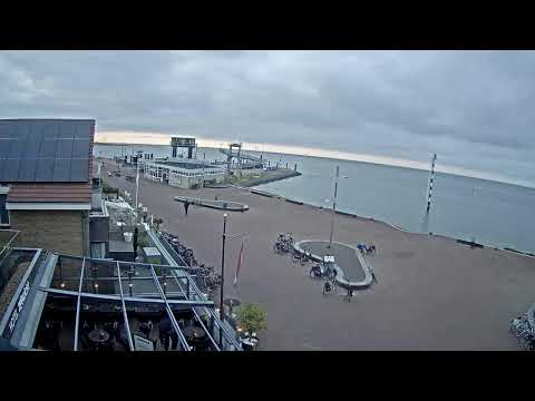 Hotel Zeezicht Vlieland: zicht op de Veerboot