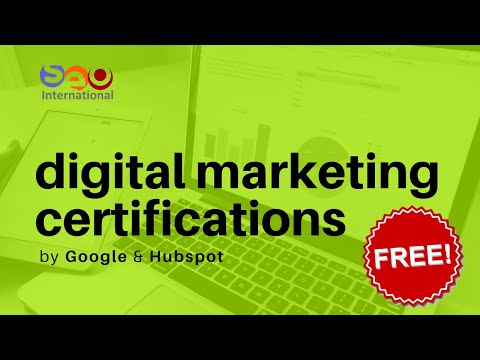[Dubai, UAE – 2019] Free Digital Marketing Certifications by Google and Hubspot