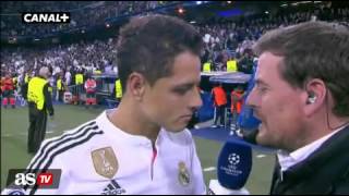 Entrevista a Chicharito '' este gol fue de todos '' | Real Madrid 1-0 Atletico de Madrid