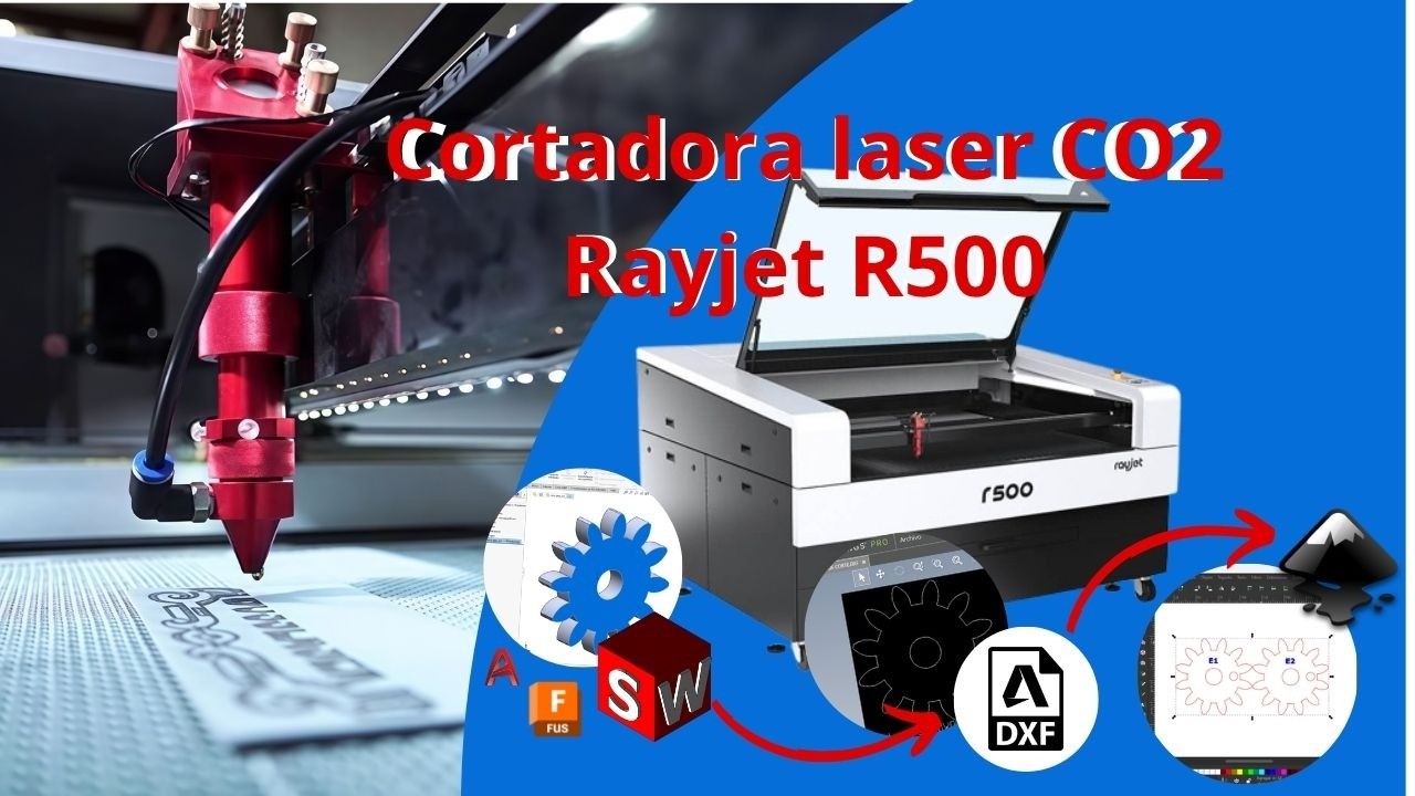 Rayjet R500 Cómo usar una cortadora láser desde cero (Rayjet R500) Guía completa ...