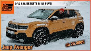 Jeep Avenger im Test (2024) Wir fahren das Mini SUV ab 25.000€! Fahrbericht | Review | Night Drive