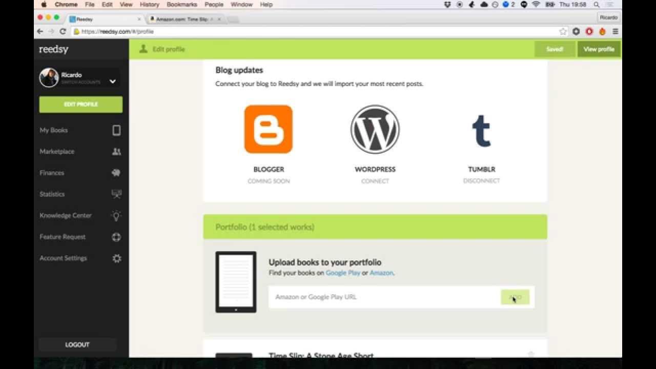 Add your Books to your Reedsy Author Profile YouTube