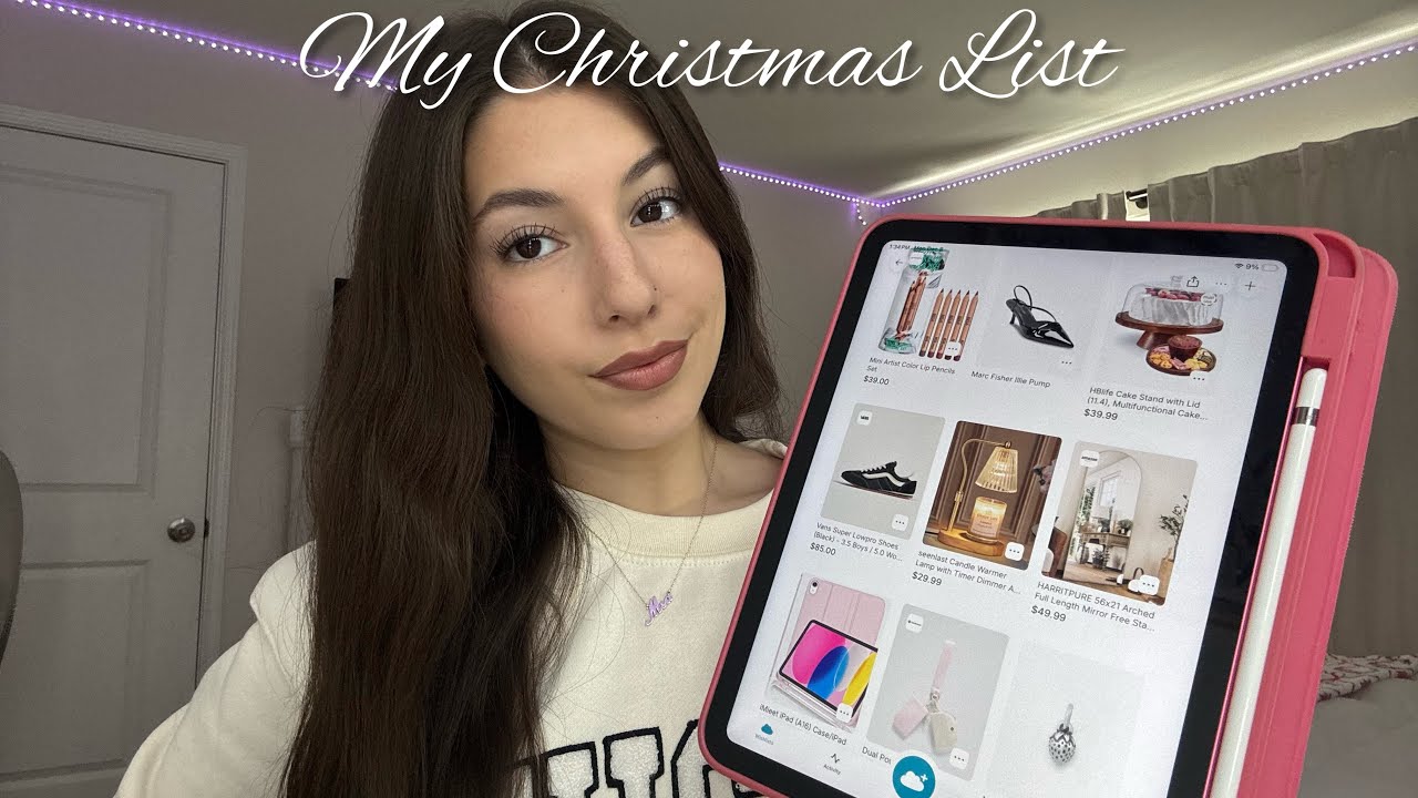 ASMR My Christmas List