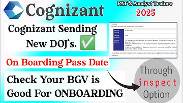 Cognizant Sending DOJ 