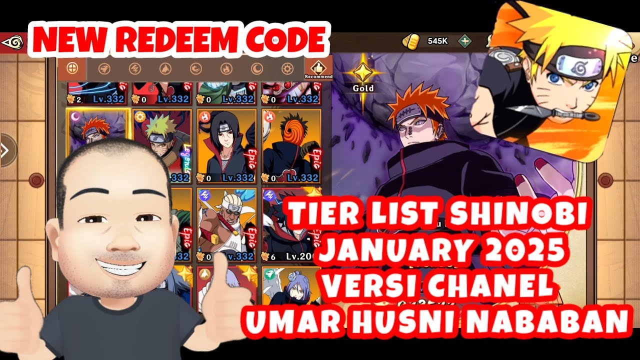TIER LIST SHINOBI JANUARI 2025 REDEEM CODE TERBARU NINJA BLADE tier-list-shinobi-januari-2025-redeem-code-terbaru-ninja-blade