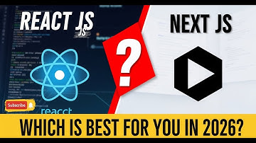React JS vs Next JS Which is Best for You in 2026?