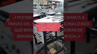 Impresoras de serigrafia semiautomatica para tu packaging personalizado