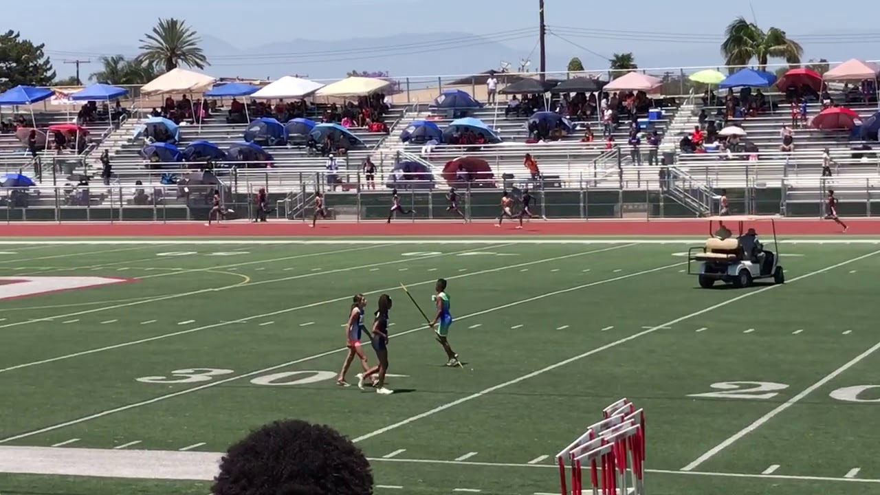 USATF So Cal Association 13-14 Boys 400 Dijon, Alex, Shane, Ife