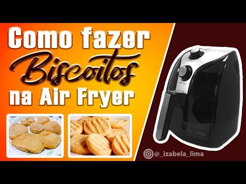 Vídeo: Como Assar Biscoitos Em Uma Airfryer