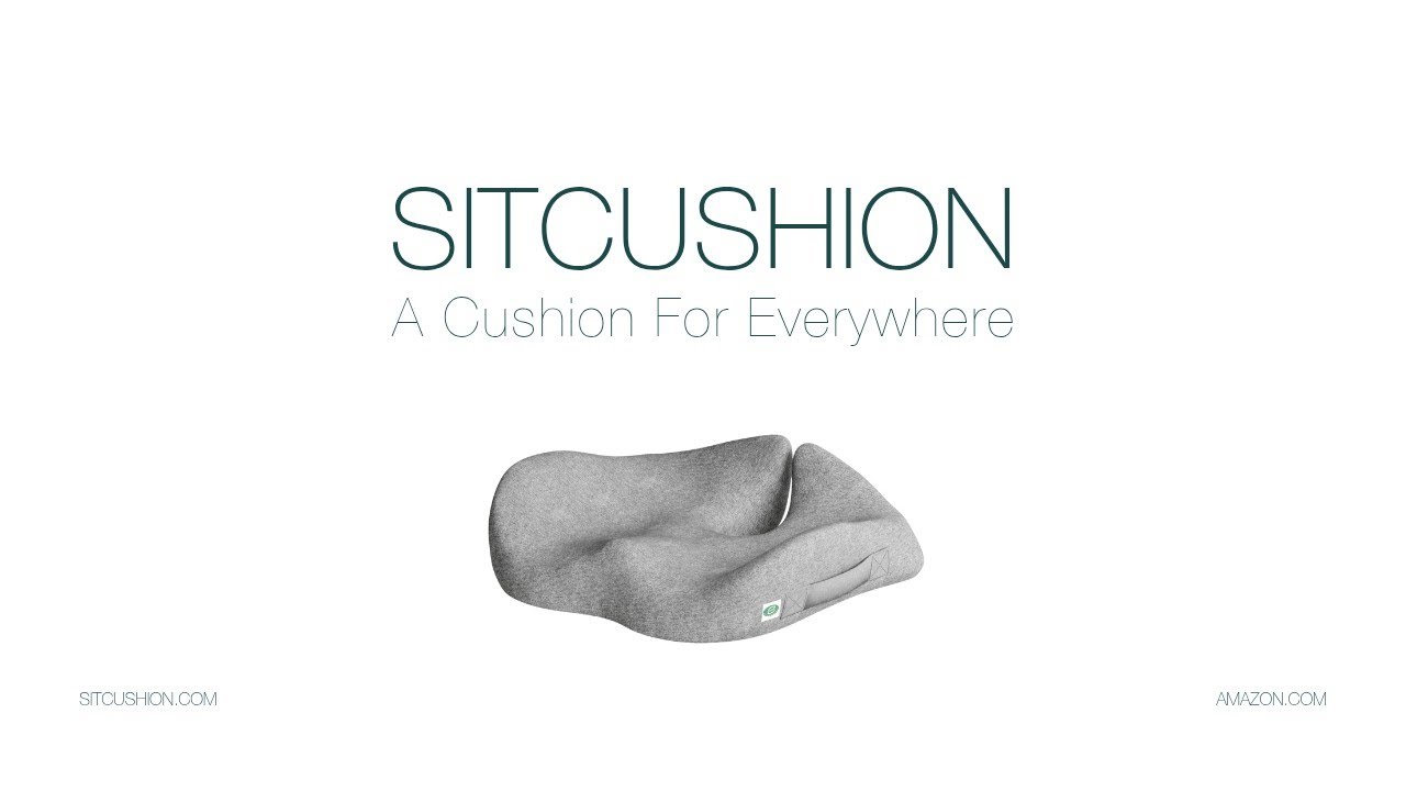 Sitcushion | Premium Ergonomic Seat Cushion for Office, Travel, Drivers & Daily Wellness