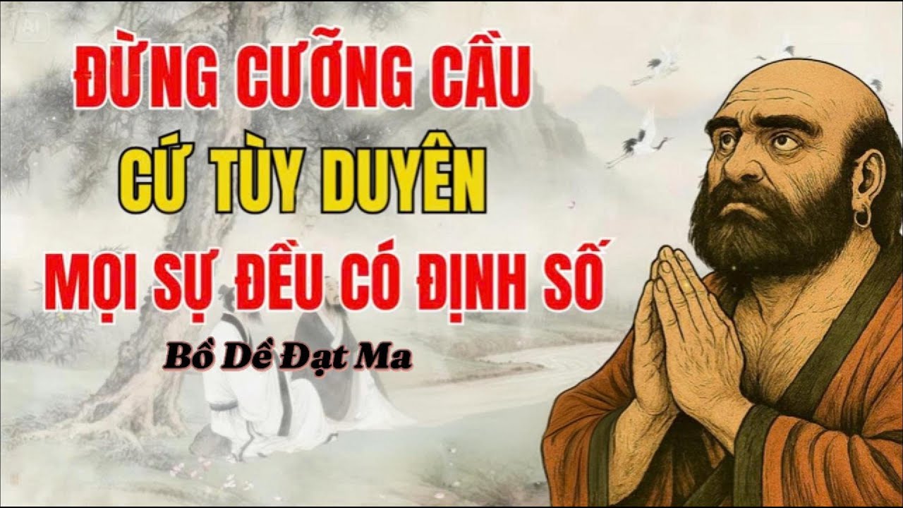 Bồ Đề Đạt Ma Sống TỰ NHIÊN Không Cưỡng Cầu